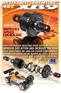 Xray Xb9 Active Diff™ 40T 1