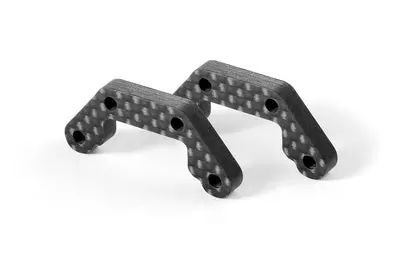 Xt2 Graphite Rear Shock Tower Extension 4.0Mm (2) 1