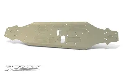 Xt8 Alu Chassis - Long - Hard Coated Swiss 7075 T6 (3Mm) 1