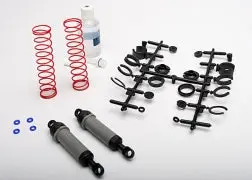 Xx-Long Gray Front Ultra Shocks With Springs (2), Tra-3762A 1