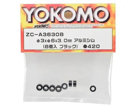 Yokomo Aluminum Shim, 3X6x3.0Mm, Zc-A3630b 1