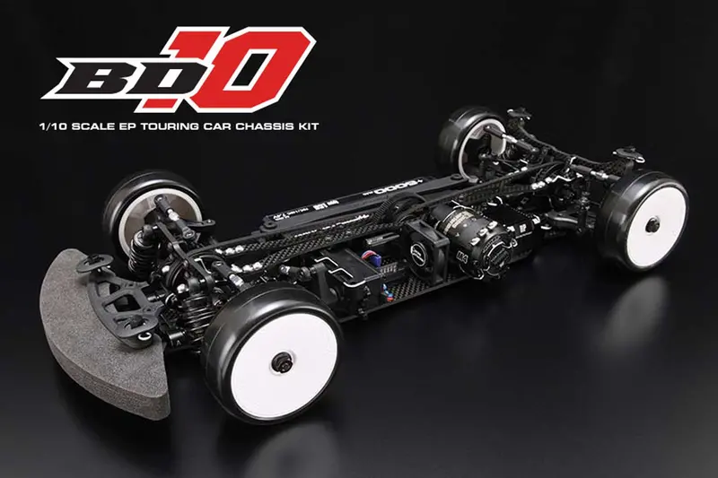Yokomo Bd10 1/10 4Wd Electric Touring Car Kit, Mrtc-Bd10 1
