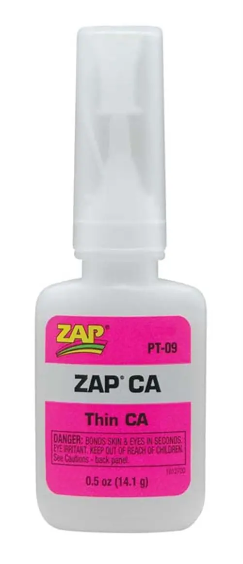 Zap Adhesives Ca Glue, 1/2 Oz, Pt-09 1