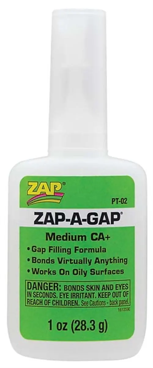 Zap Adhesives Ca+ Glue, 1 Oz, Pt-02 1