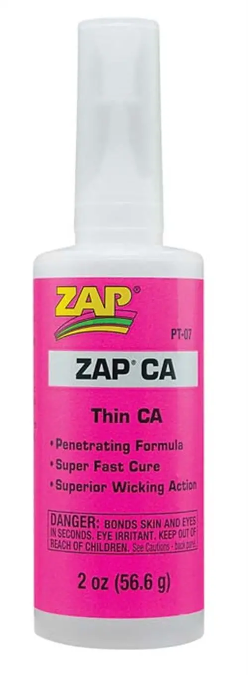 Zap Adhesives Ca Glue, 2 Oz, Pt-07 1