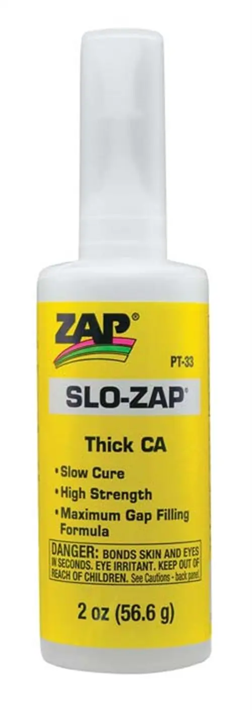Zap Adhesives Slo-Zap Ca, 2 Oz, Pt-33 1