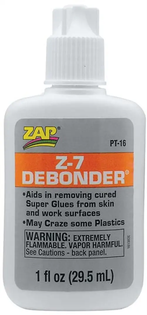 Zap Adhesives Z-7 Ca Debonder, 1 Oz, Pt-16 1
