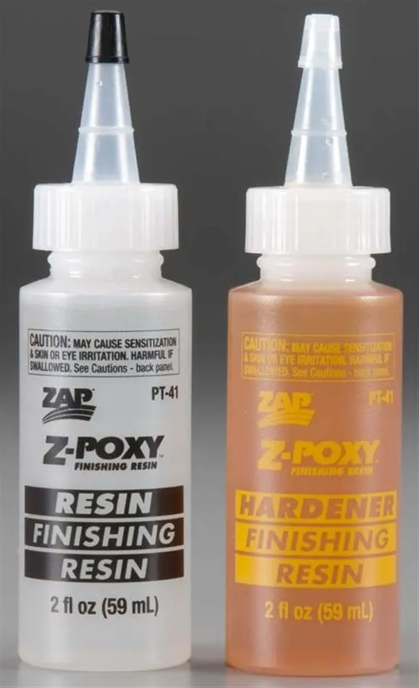 Zap Adhesives Z-Poxy Finishing Resin 4Oz, Pt-41 1