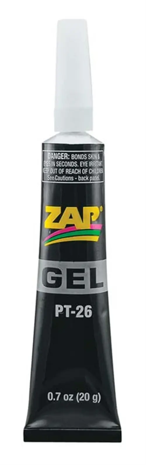 Zap Adhesives Zap Gel Ca .7 Oz, Pt-26 1
