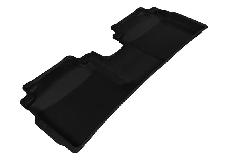 3D Maxpider Custom 2Nd-Row Floor Mats For 2014–2018 Kia Forte Koup – Black All-Weather Protection 1