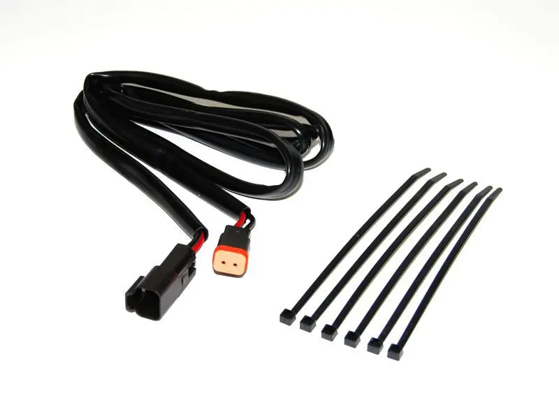 48-Inch Plug-In Wiring Extension Cable With 2-Pin Deutsch Connector 1