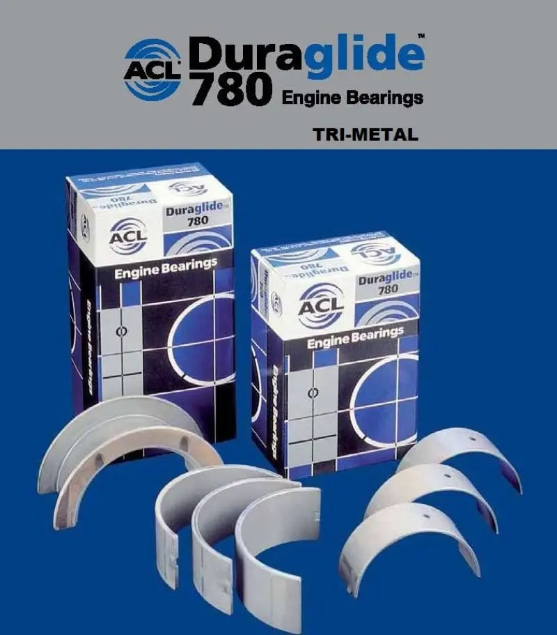 Acl Engine Main Bearing Set – Standard Size, Compatible With Multiple Inline-4/6 Engines 1