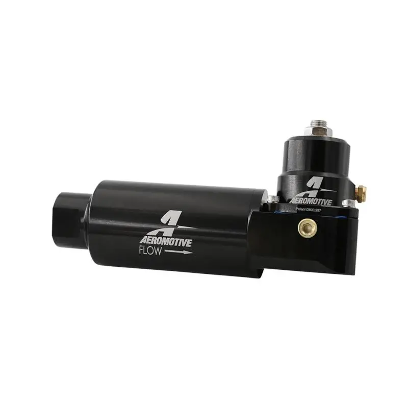Aeromotive Adjustable Fuel Pressure Regulator And Filter Combo For Carbureted Engines (3–20 Psi) 1