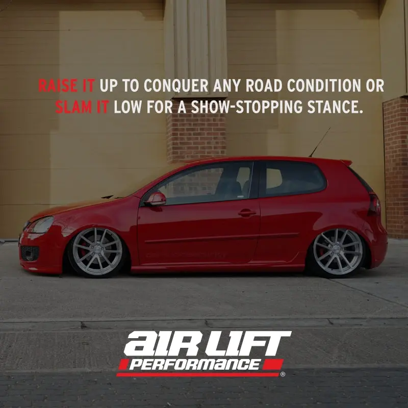 Air Lift Performance Front Air Spring Kit For 2005–2014 Audi A3 & 2006–2014 Vw Gti 2