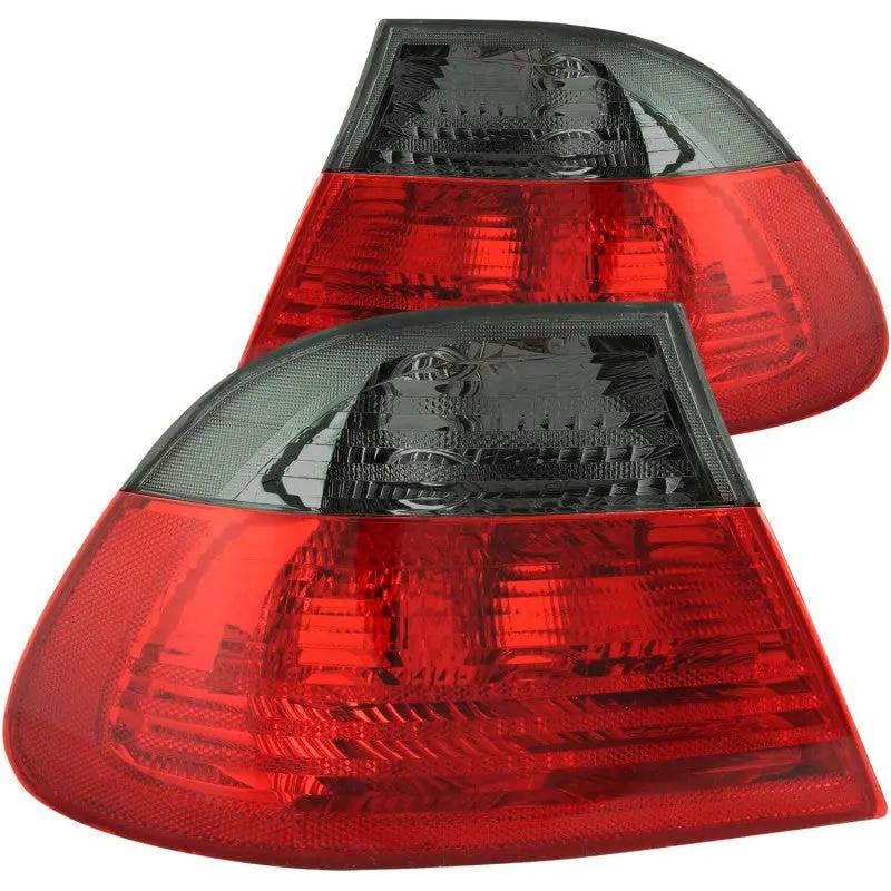 Anzo Red/Smoked Led Taillights For 2000–2003 Bmw E46 3 Series – Outer Pair 1