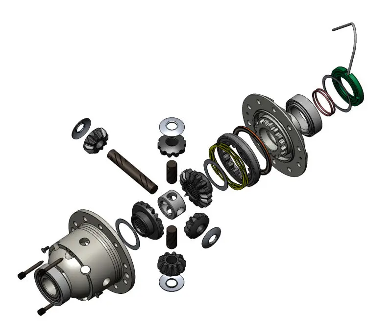 Arb Air Locker Differential For Toyota 8-Inch Axle – 10-Bolt, 30-Spline, 50Mm Bearing Housing 1