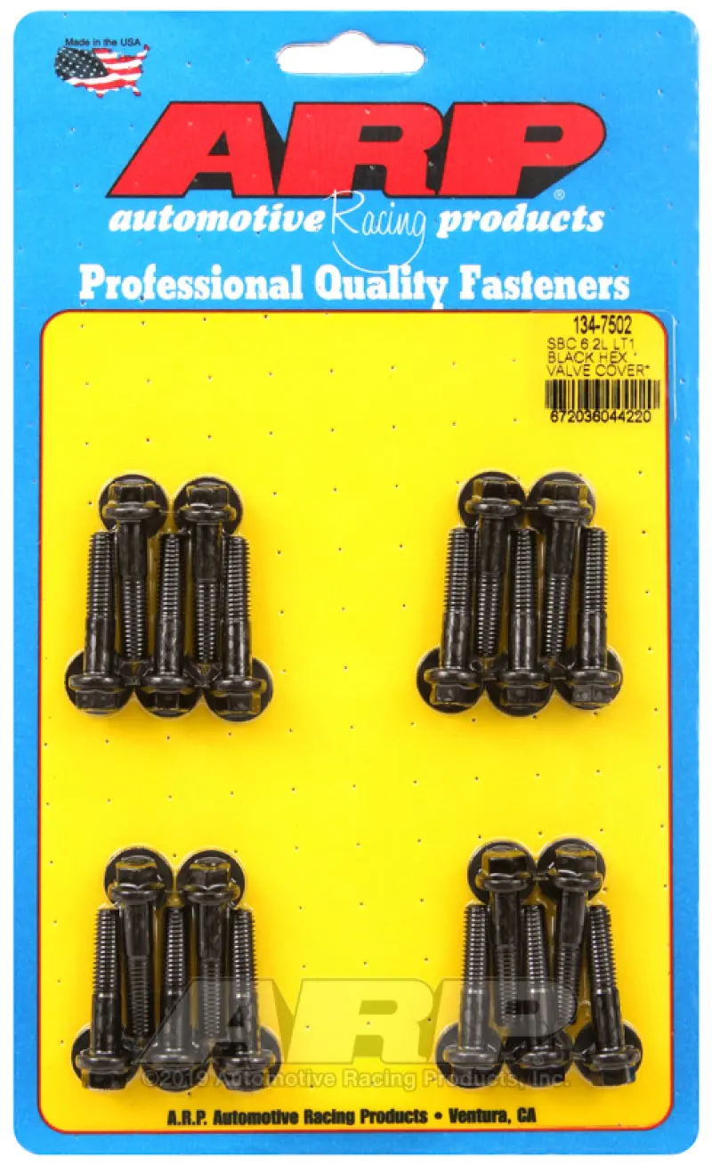 Arp Hex Bolt Kit For Chevy Lt1 6.2L Valve Covers – High-Strength Fastening Solution 1