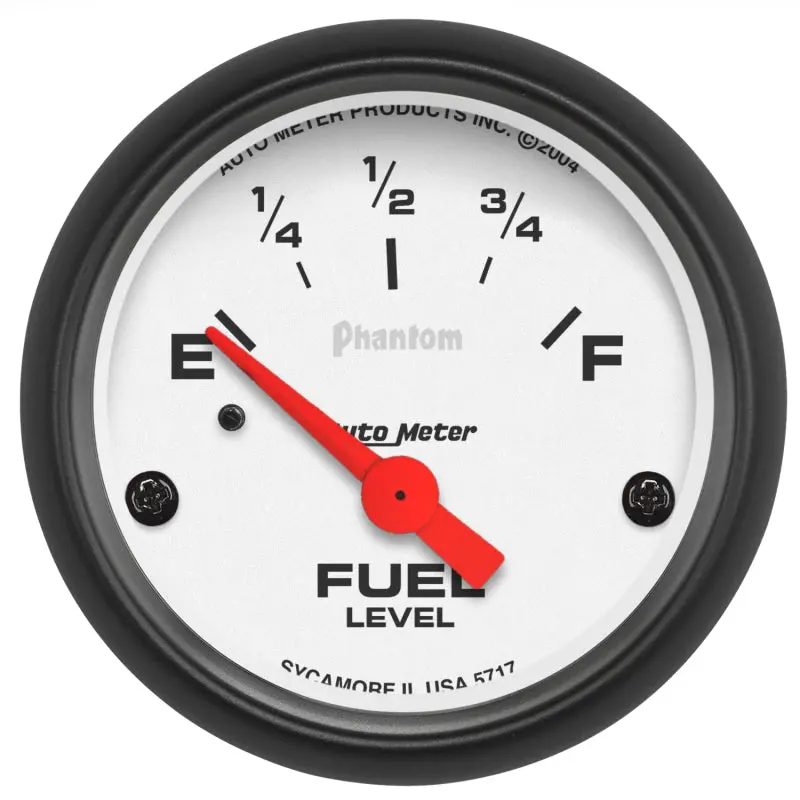 Autometer Phantom Series 2-1/16" Fuel Level Gauge 1
