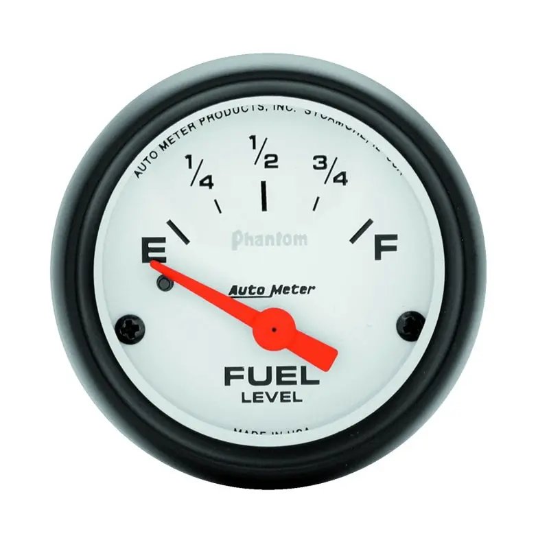 Autometer Phantom Series 2-1/16" Fuel Level Gauge 2