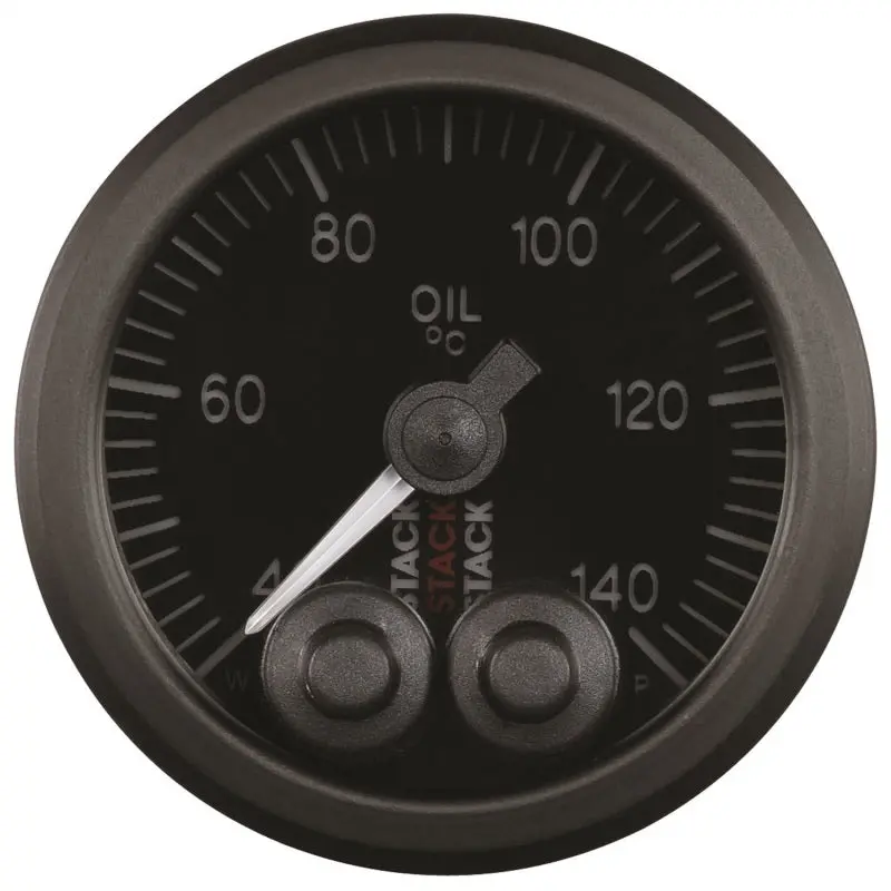 Autometer Pro-Control Oil Temperature Gauge – 52Mm, 40–140°C Range, 1/8″ Nptf Male Thread 1