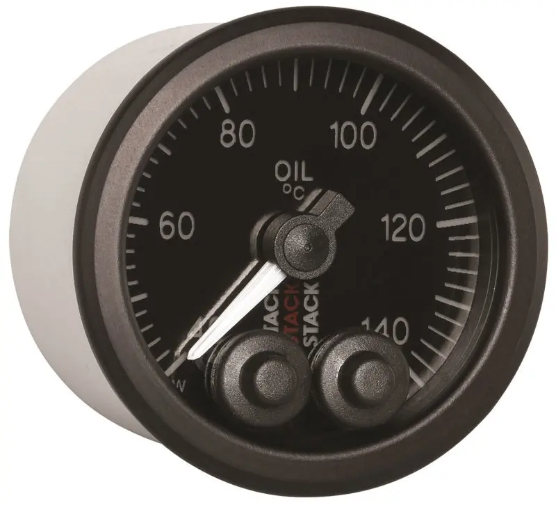 Autometer Pro-Control Oil Temperature Gauge – 52Mm, 40–140°C Range, 1/8″ Nptf Male Thread 2