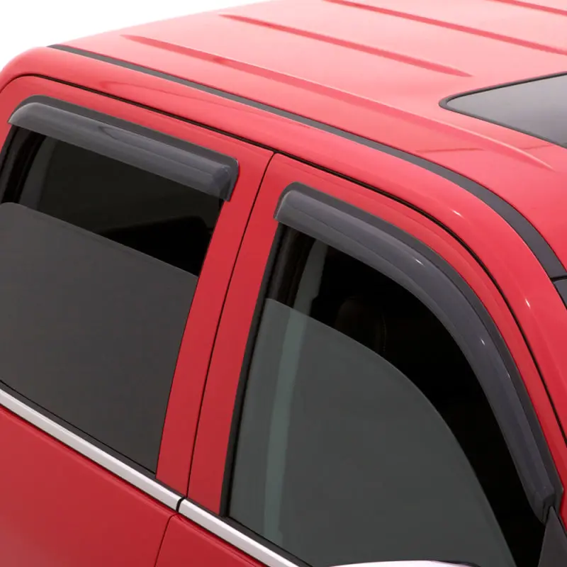 Avs Ventvisor Window Deflectors For 2013–2018 Toyota Rav4 – Smoke Finish, 4-Piece Outside Mount 1