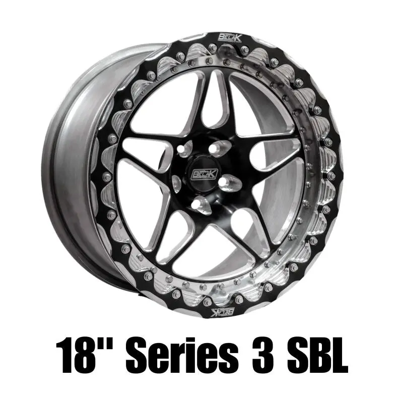 Belak 18X12 / 8.75In Bs / 5X114.3 Bp / High Pad / Series 3 Wheel - Single Beadlock 1