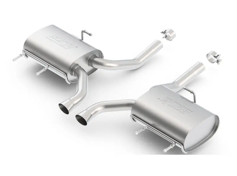 Borla Touring Exhaust Rear Section – Dual-Center Exit For 2011–2014 Cadillac Cts Coupe V6 (3.6L, Rwd/Awd, Automatic) 1