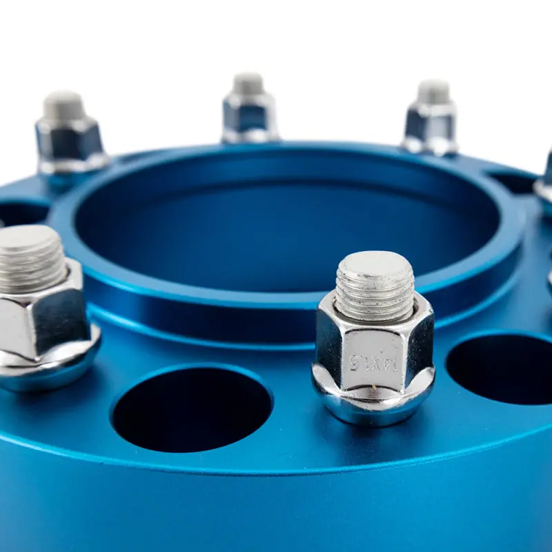 Borne Off-Road Wheel Spacers 5X150 110.1 50 M14 Blue 2
