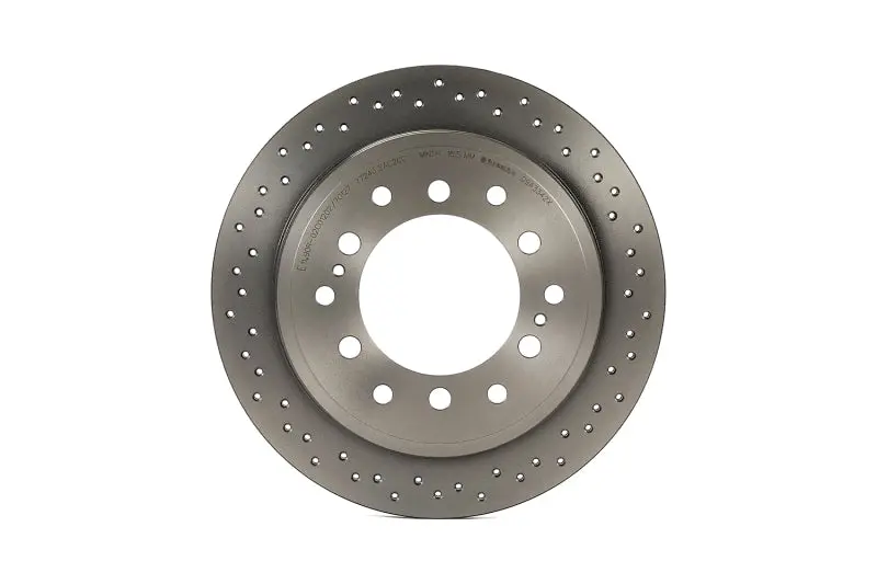 Brembo Drilled Xtra Brake Discs For 2010–2020 Lexus Gx460 & Toyota 4Runner – Rear Axle 1