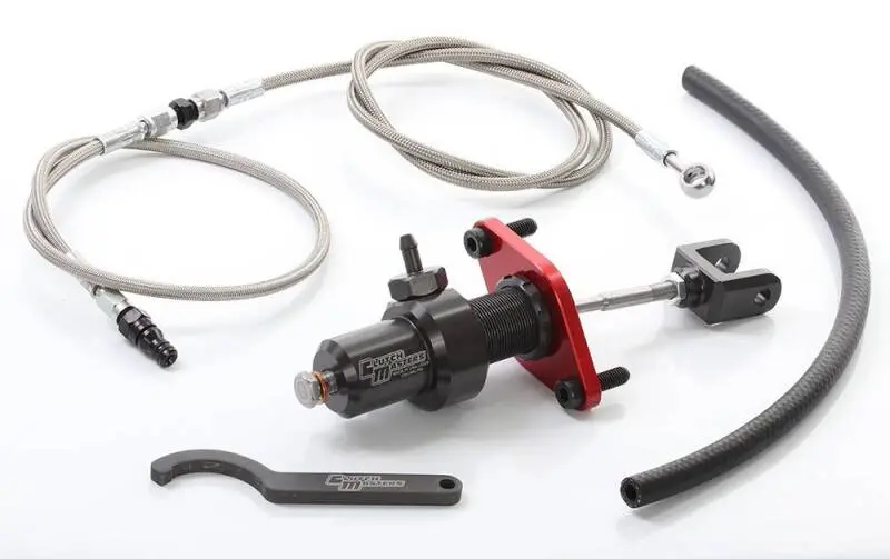 Clutch Masters Master Cylinder Upgrade Kit For 2017–2021 Honda Civic Ex/Si 1.5L Turbo – 0.75" Bore, Red Finish 1