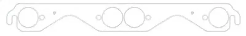 Cometic Mls Exhaust Manifold Gasket Set For Chevrolet Gen-I Small Block V8 (.030" Thickness, 1.625" Round Ports) 1