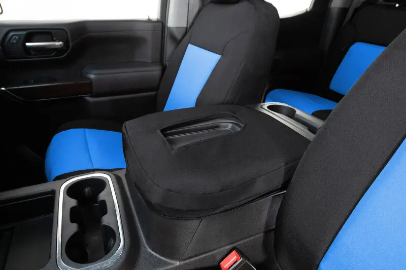 Covercraft 20-24 Jeep Gladator Endura Precisionfit Custom Second Row Seat Covers - Blue/Black 1
