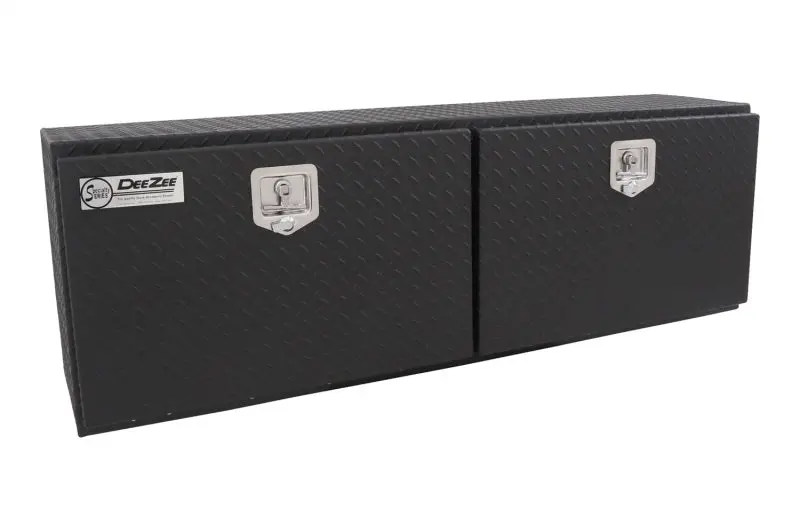 Deezee Universal Specialty Topside Tool Box – 60-Inch, Black Textured Aluminum 1