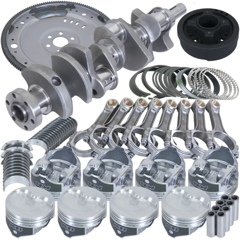 Eagle Ford 302 Serpentine 164 Tooth Flexplate Balanced Rotating Assembly 5.400In I-Beam +.040 Bore 1