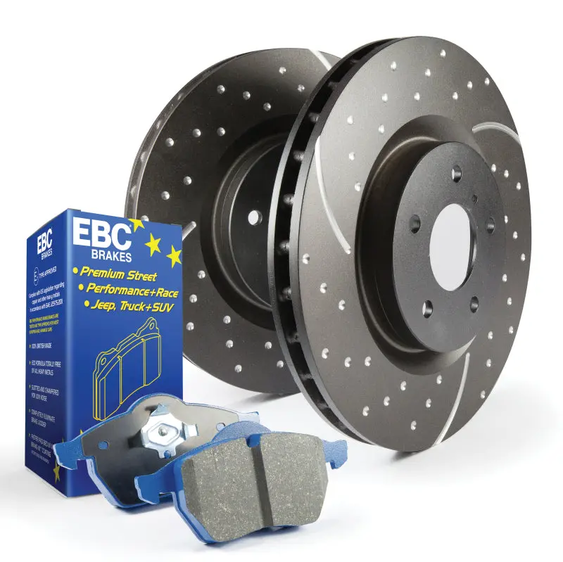 Ebc Bluestuff S6 Brake Kit: High-Performance Pads & Gd Rotors 1