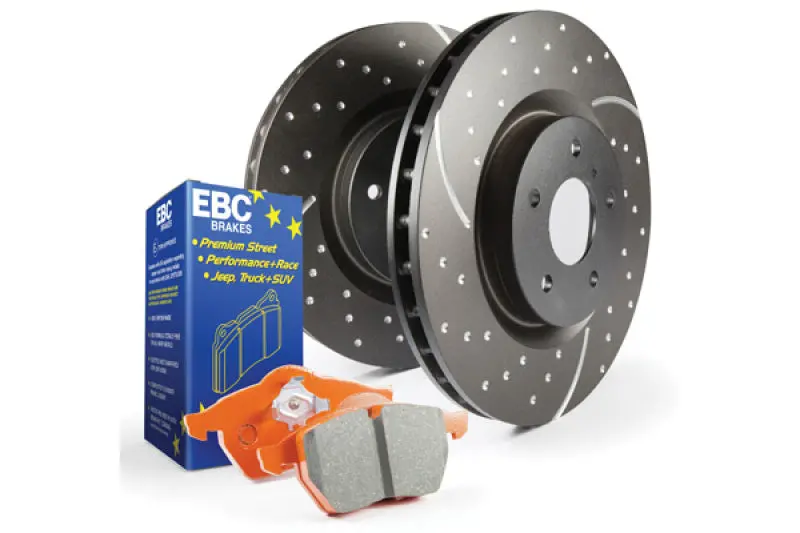 Ebc Orangestuff Brake Pads And Gd Series Rotors Kit 1