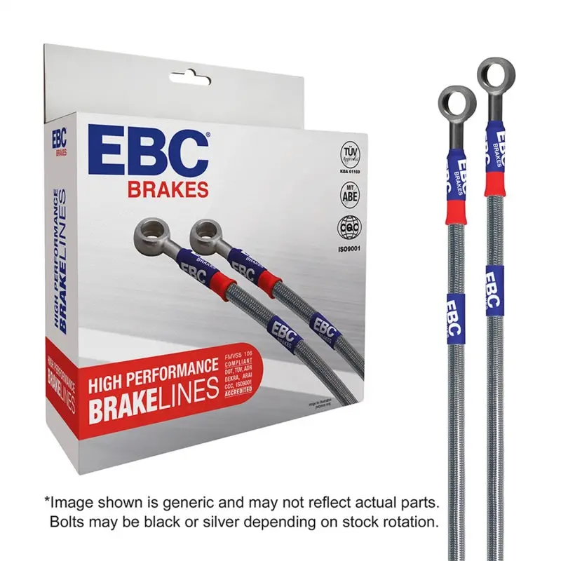 Ebc Stainless Steel Brake Line Kit For 1970 Dodge Challenger 3.7L 1