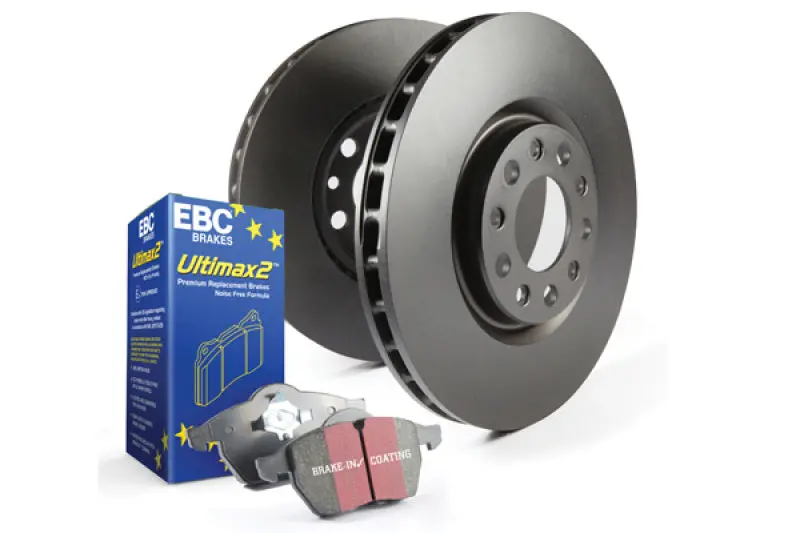 Ebc Ultimax S1 Brake Kit – Premium Pads And Rk Series Drilled & Slotted Rotors 1