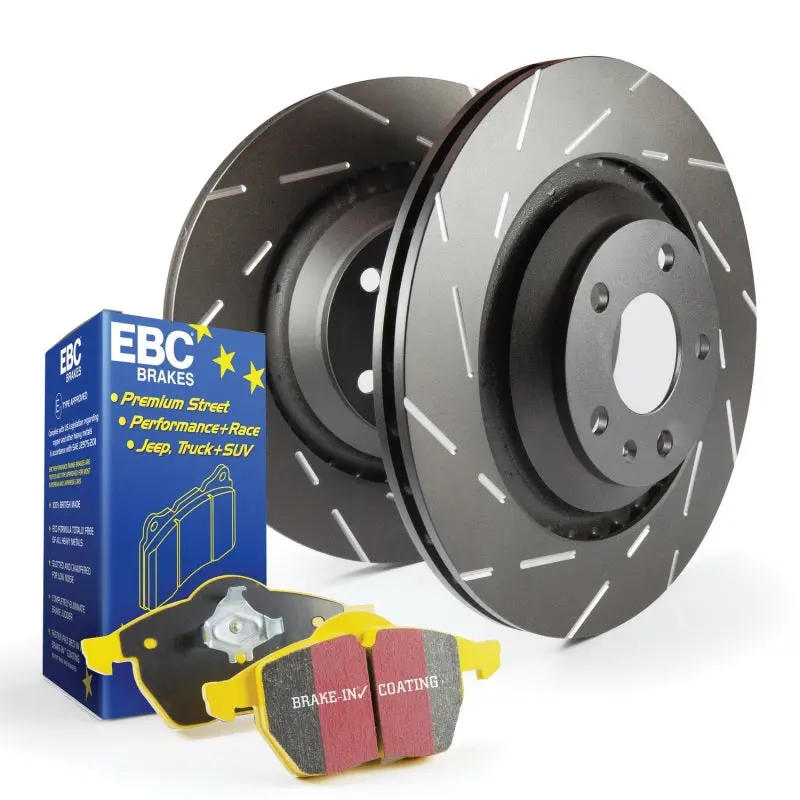 Ebc Yellowstuff Brake Pad & Usr Rotor Kit – Track-Ready Friction Package 1