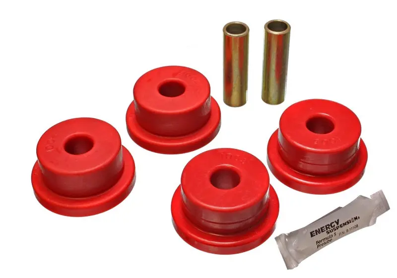 Energy Suspension Red Polyurethane Differential Carrier Bushing Kit For 1980–1982 Chevy Corvette 1