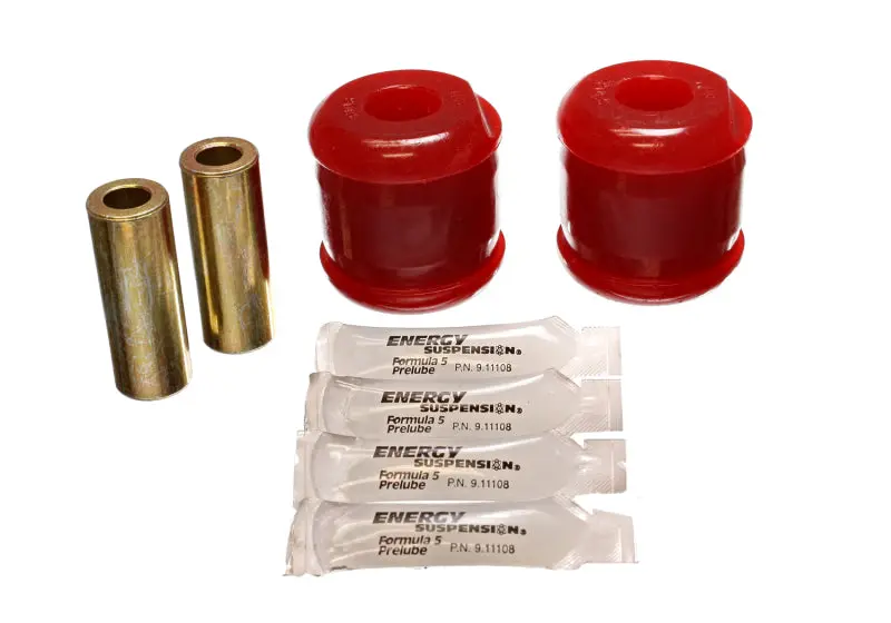 Energy Suspension Red Polyurethane Rear Control Arm Bushing Kit For 1995–1999 Nissan Sentra & 200Sx 1