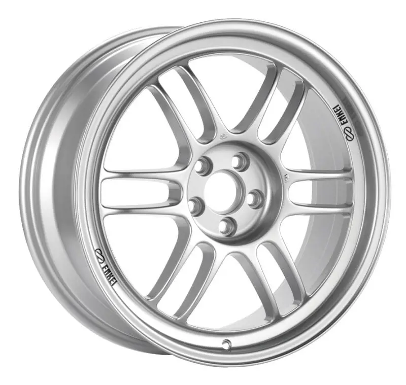 Enkei Rpf1 Silver Alloy Wheel – 18X8", 5X114.3Mm, 35Mm Offset, 73Mm Center Bore (Fits Rx8 & 1993–1998 Supra) 1
