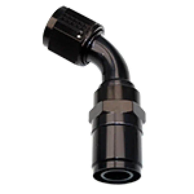 Fragola -8An Race-Rite Crimp-On Hose Fitting – 30-Degree Swivel End 1