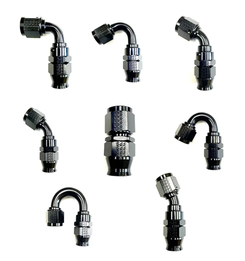 Fragola -8An Real Street 150° Black Hose End – Designed For Ptfe Braided Lines 1