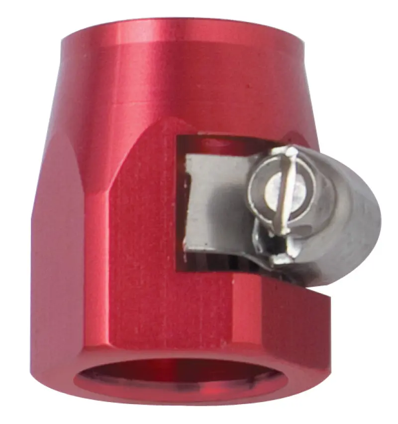 Fragola Ez Clamp Fitting For -4An Lines (Red Anodized) 1