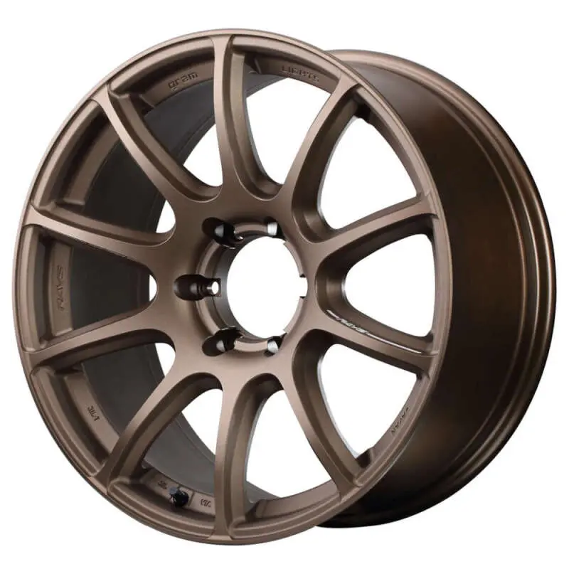 Gram Lights 57Trans-X Forged Wheel – 18X9, Zero Offset, 6X135, Dark Bronze Finish 1