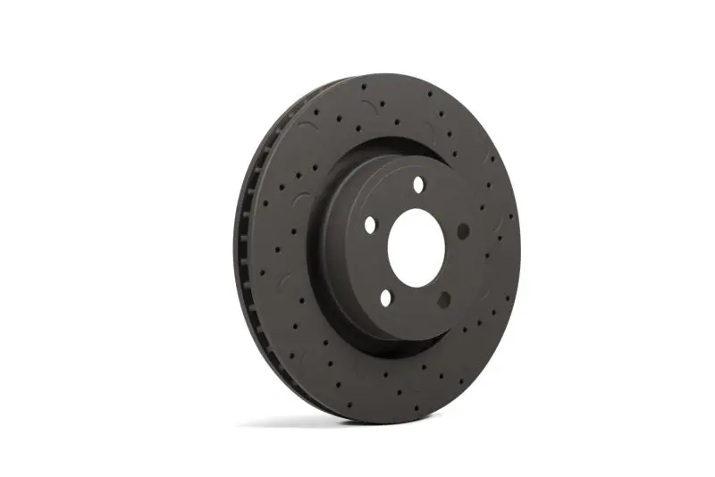 Hawk Talon Drilled & Slotted Rear Brake Rotors For 2007 Audi Q7 1