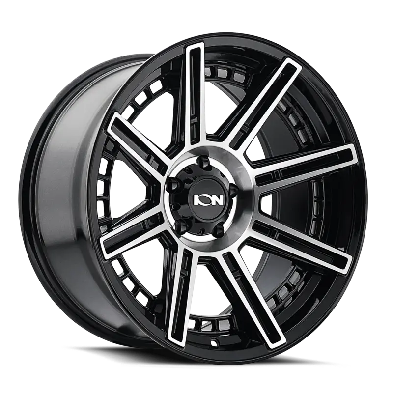 Ion Type 149 20X10 / 5X127 Bp / -24Mm Offset / 78.1Mm Hub Black/Machined Wheel 1