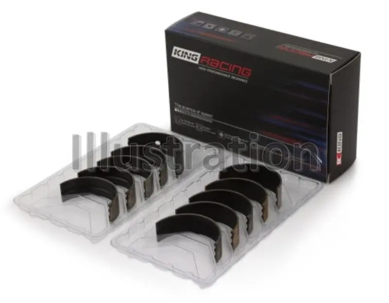 King Chevrolet 369-502 Gen Iv/ V/ Vi - Coated Main Bearing Set 1
